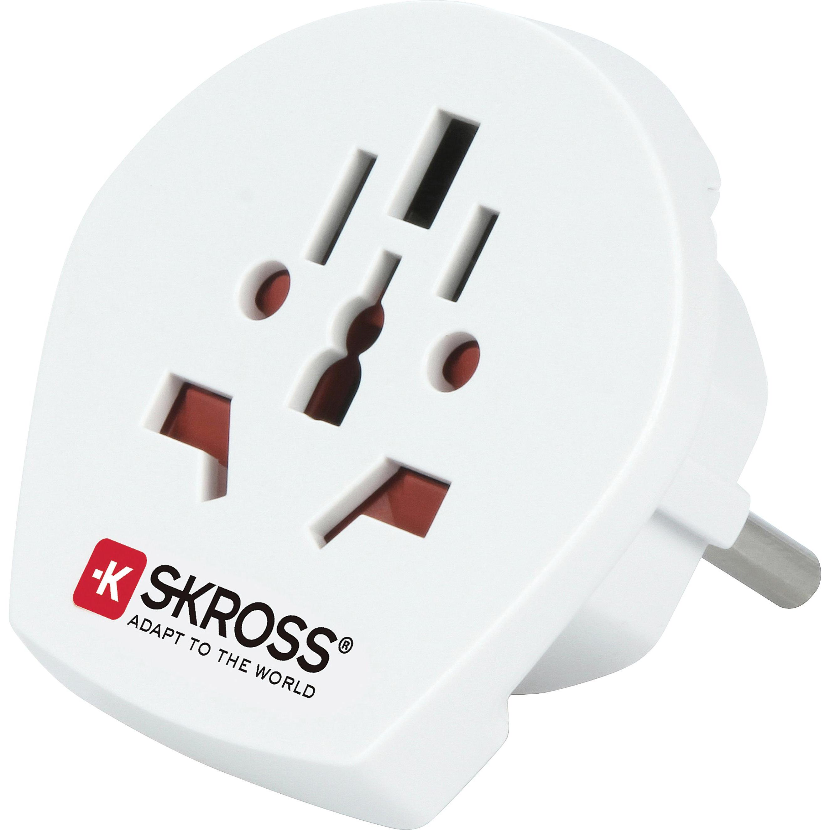 Skross, Reiseadapter, World to Europe