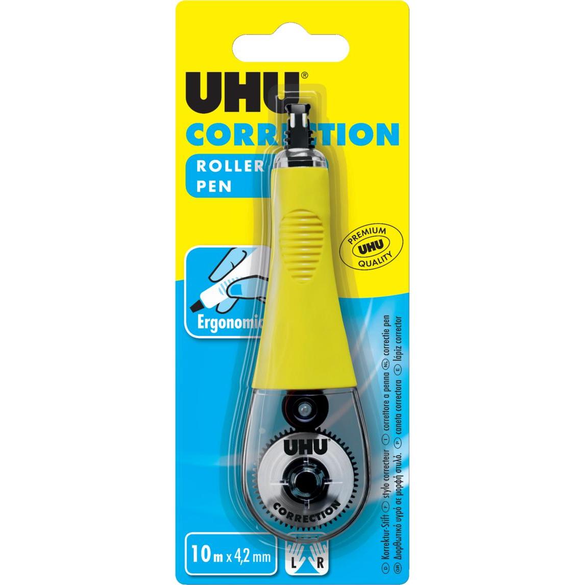 UHU, Korrekturmittel,  Korrekturroller 4,2 mmx10 m