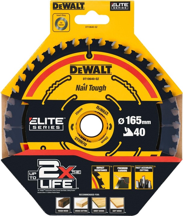 Produktbild DeWalt Kreissägeblatt