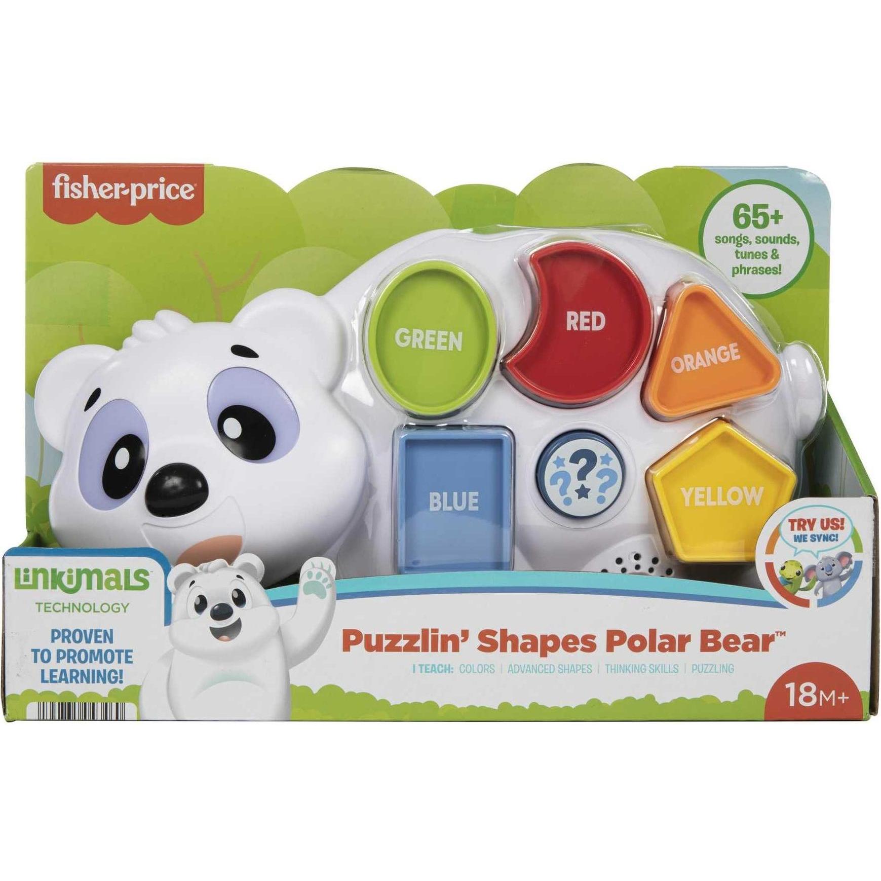 Fisher-Price BlinkiLinkis Formen Eisbär, Kleinkinderspielzeug, deutsche Ausgabe (Deutsch)