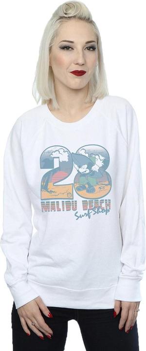 Actual product image Disney Womens/Ladies Mickey Mouse Surf Shop Sweatshirt (S)