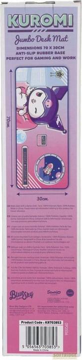 Produktbild Blue Sky BlueSkyStudios Sanrio Mauspad Kuromi 70x30cm (XXL)