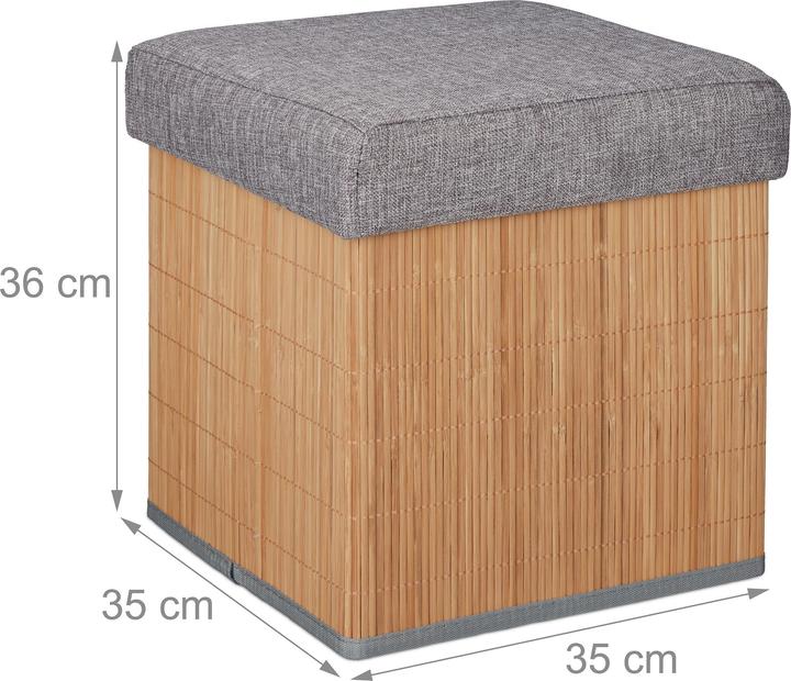 Actual product image Relaxdays Stool