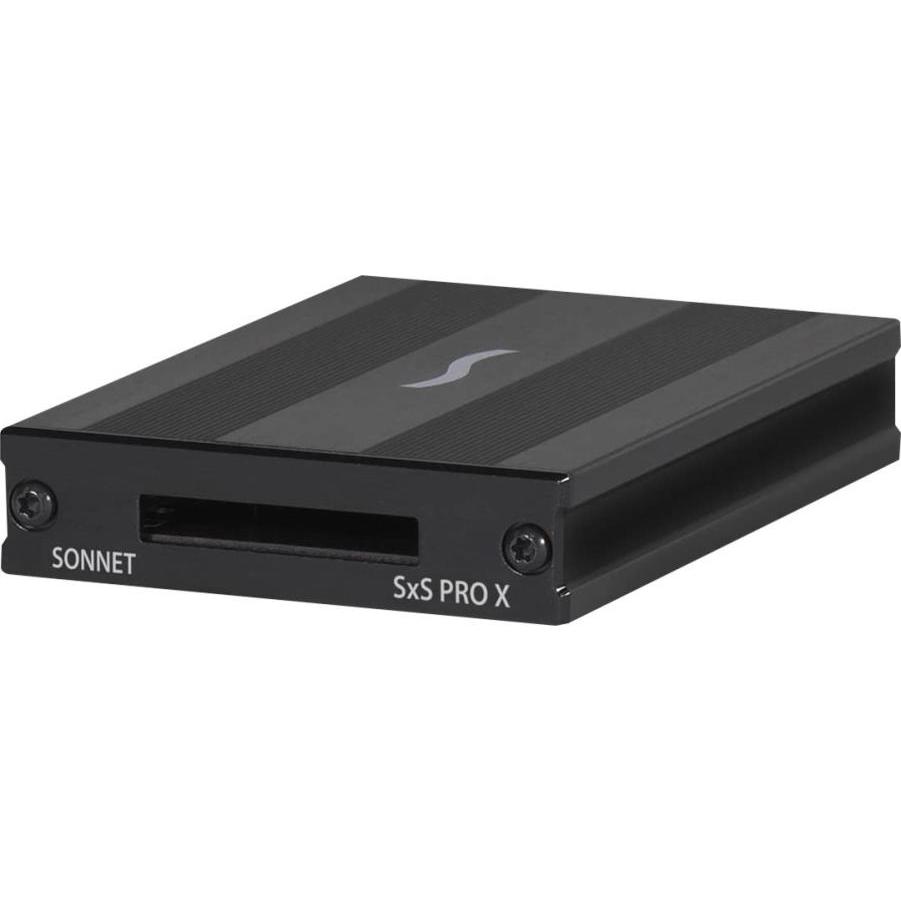 Sonnet SxS Pro X - Kartenleser (SxS Memory Card, SxS Pro, SxS Pro+, SxS-1, SxS Pro X) (Thunderbolt 3), Speicherkartenles...