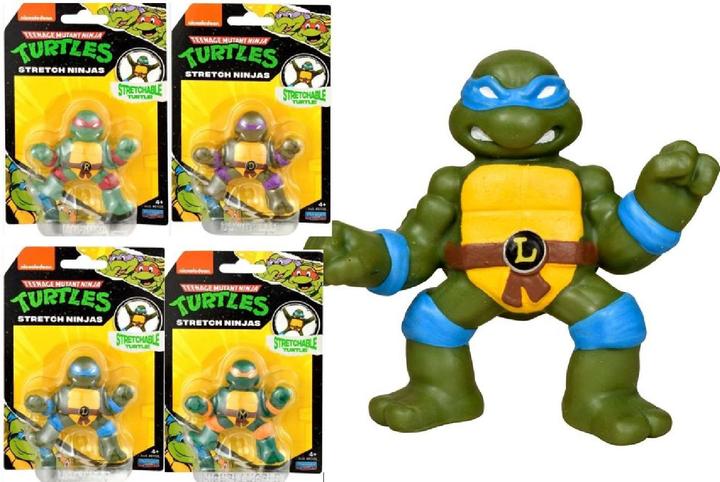 Actual product image Teenage Mutant NT Tmnt Class Mini Ninja Stretch Fig Asst.