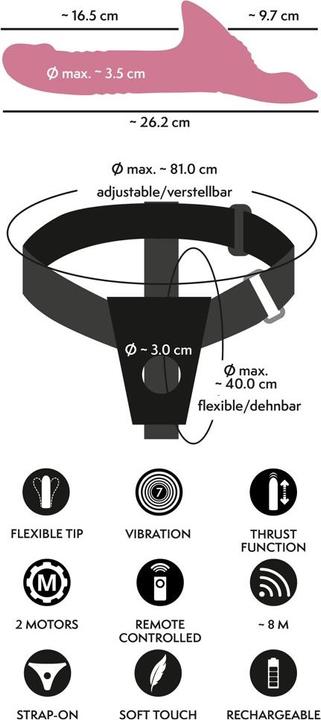 Produktbild You2Toys Strap-on Set