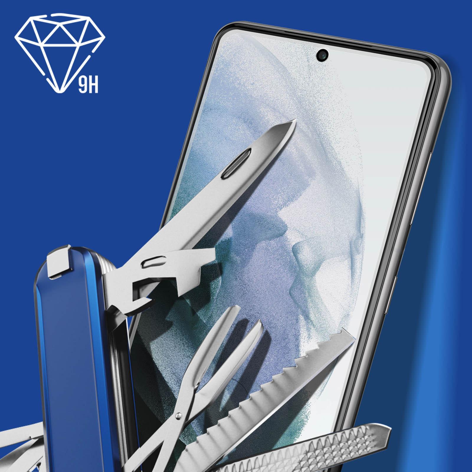 Thumbnail - 3MK Hardglass Max Bildschirmschutz (1 Stück, Samsung Galaxy S21), Smartphone Schutzfolie, Schwarz