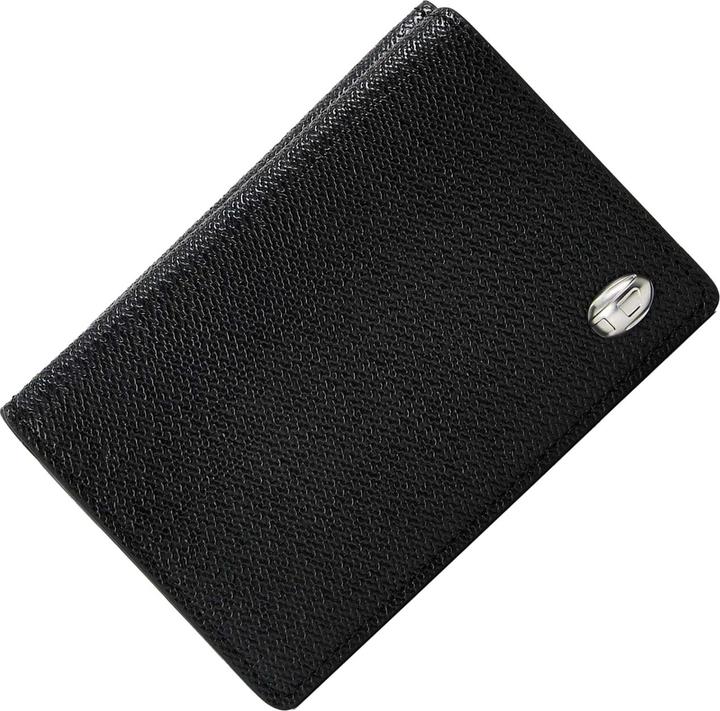 Actual product image Diesel Tri-Fold Leather Textured Wallet