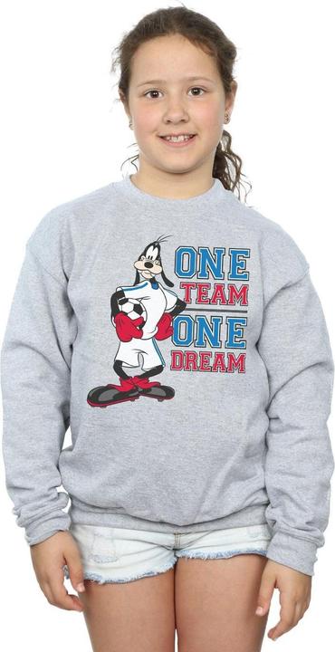 Produktbild Disney Goofy One Team One Dream Sweatshirt Mädchen (152, 158)
