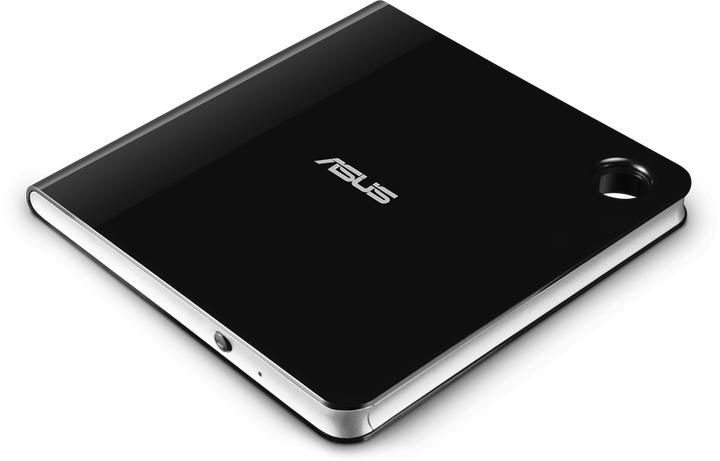 Actual product image ASUS SBW-06D5H-U BLACK USB3.1 (Blu-ray burner, Blu-ray drive, CD burner, CD drive, DVD drive, DVD writer)