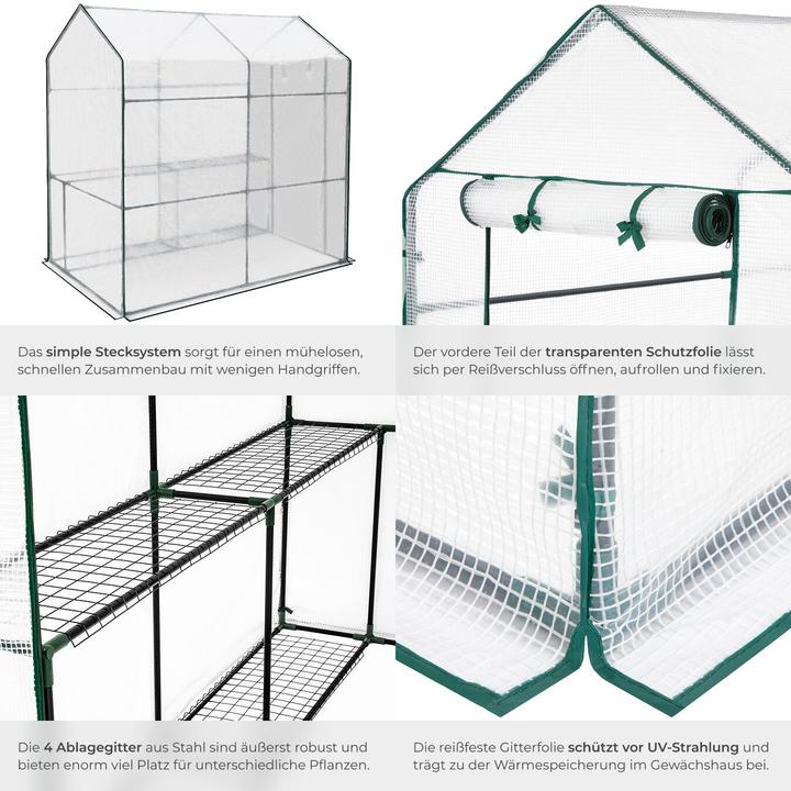 Actual product image tectake Greenhouse