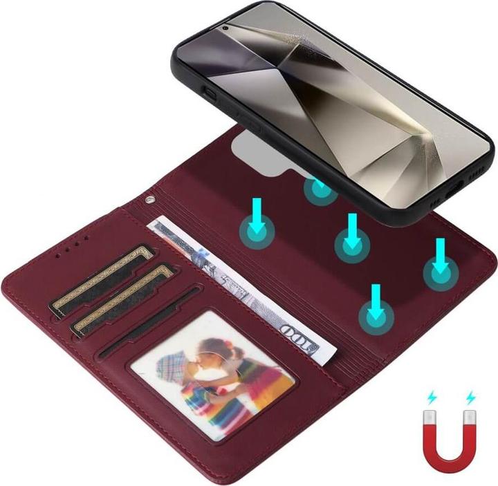 Produktbild Cover-Discount Galaxy S25 Ultra - Teilbare Brieftasche 2-in-1 Handyhülle (Samsung Galaxy S25 Ultra)
