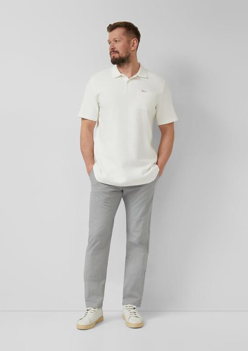 Immagine prodotto s.Oliver Phoenix: Fein gemusterte Chino mit Elastikbund (W42/L38)