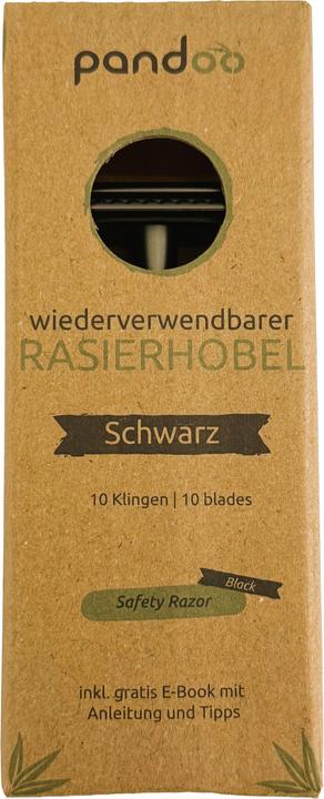 Actual product image Pandoo Rasierhobel Metall i.10Kl. sw