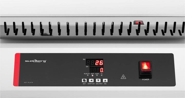 Produktbild Steinberg Laborheizplatte Heizplatte mit Temperaturregelung 2650 W 45 x 35 cm 350 °C