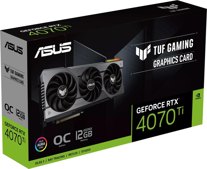 Immagine prodotto ASUS TUF GeForce RTX 4070 Ti OC Edition (12 GB)