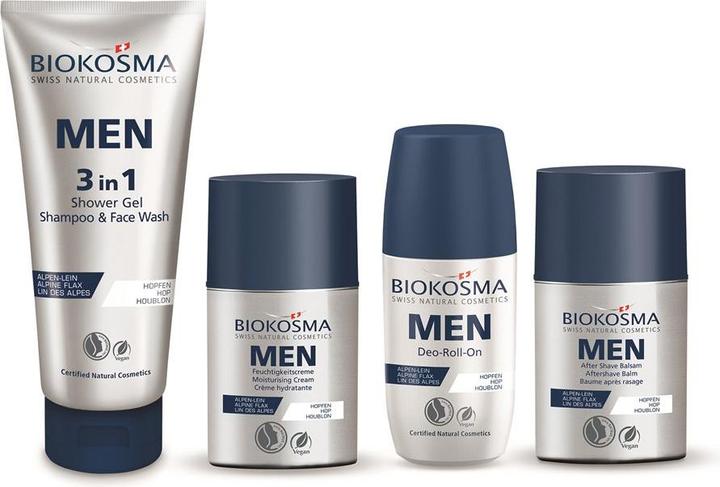 Actual product image Biokosma Men's Care (Roll-on, 60 ml)