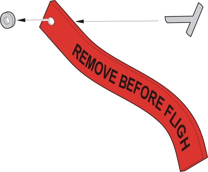 CMK Remove Before Flight Tags (20pcs)