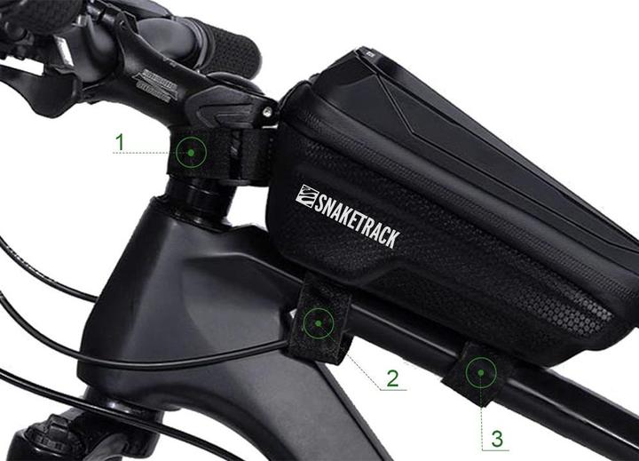 Actual product image Frame Snake Track bike bag (1.20 l, Frame bag)