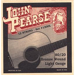 John Pearse J. Pearse 1300L Bronzo 12 corde. 010/047, Corde per strumenti