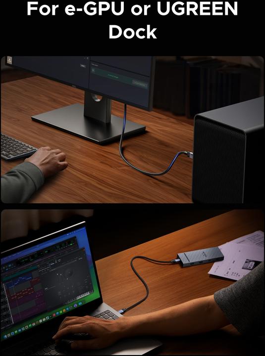 Image du produit Ugreen USB C — USB C (1 m, USB 4.0, 240 W)