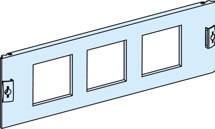 Productafbeelding Schneider Prisma Plus G metalen bord met uitsparing voor 96x96 meter LVS03911