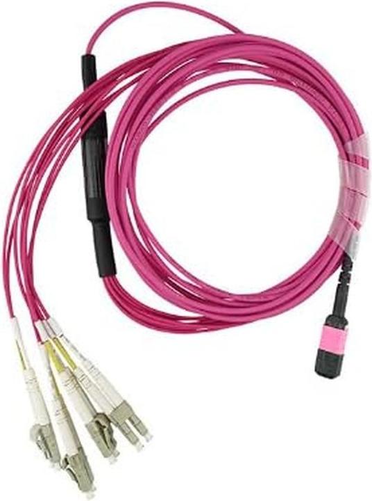 Actual product image BlueOptics Alcatel-Nokia 3HE13896AA-5 compatible MPO-4xLC multimode OM4 patch cable 5 metres (S/UTP, CAT7a, 5 m)