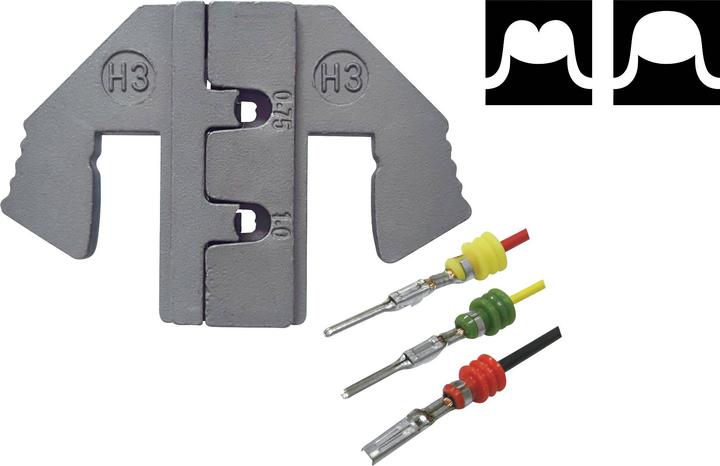 Image du produit Toolcraft Plage de sertissage des connecteurs : 0,75 à 1 mm². (34.70 mm)