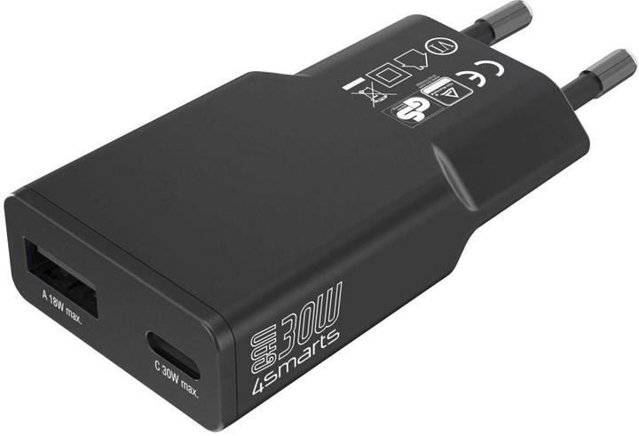 Actual product image 4smarts Netzladegerät PDPlug Slim (30 W, 2 ports)