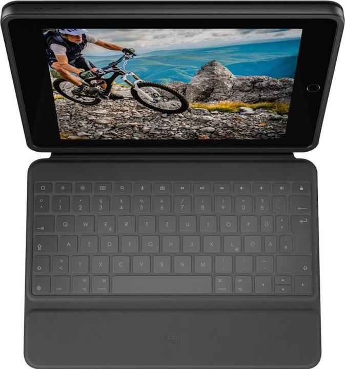 Productafbeelding Logitech Rugged Folio (DE, iPad 2019 (7e Gen), iPad 2020 (8e generatie), iPad 2021 (9e gen))