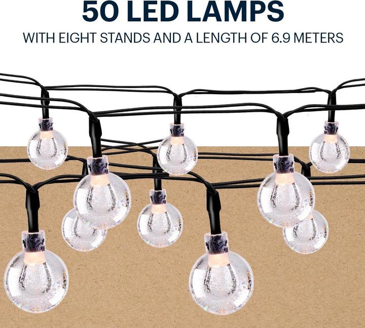 Image du produit Grundig Solar Lichterkette 50led