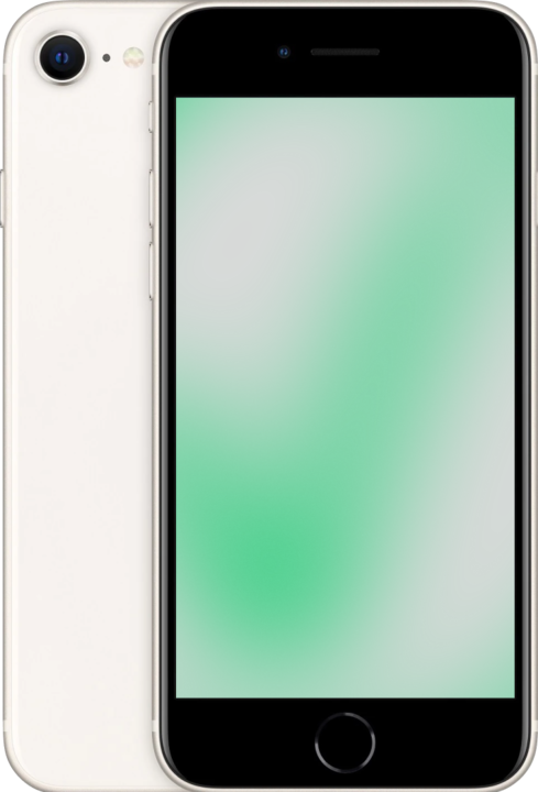 Actual product image Revendo iPhone SE 3 (256 GB, Starlight, 4.70", 12 Mpx, SIM + eSIM, B / Very good)