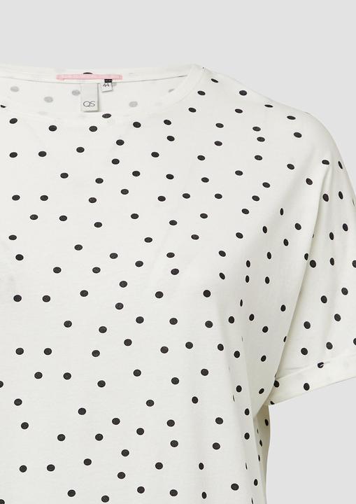 Actual product image S.Oliver T-Shirt Locker geschnittenes T-Shirt aus Modalmix (50)