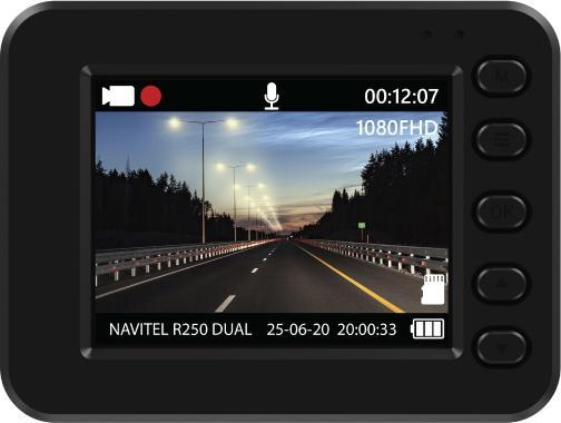 Produktbild Navitel R250 DUAL (Eingebautes Display, Eingebautes Mikrofon, Full HD)