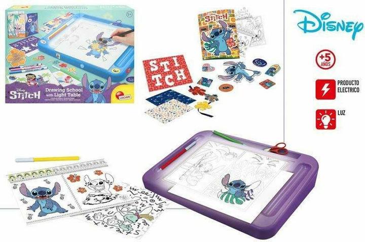 Actual product image Lisciani Drawing school with light table (English, French, German, Italian, Portuguese, Spanish)