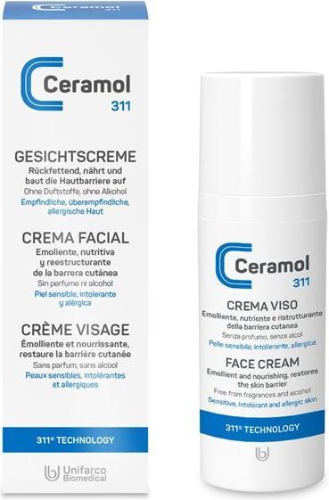 Actual product image Ceramol 311 Face Cream FCGC Cream (50 ml, Face toner)