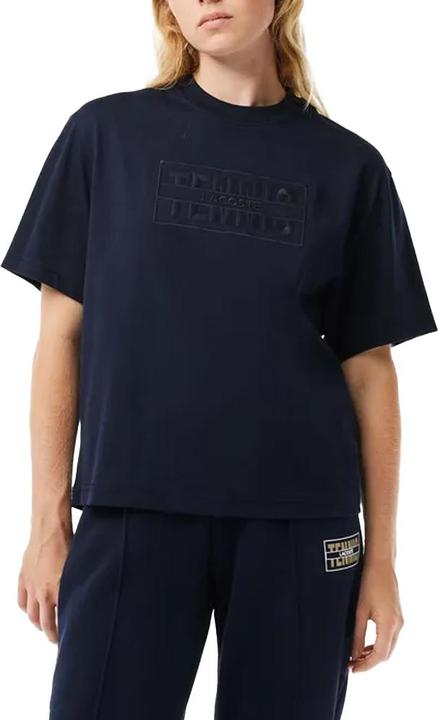 Immagine prodotto Lacoste Maglietta Tennis Ricamato Oversize Donna (34)