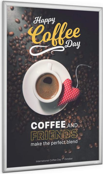 Produktbild Durable Klapprahmen Aluminium A1 silber