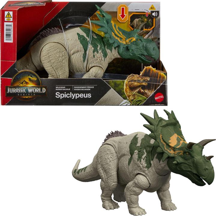 Image du produit Jurassic World Wild Roar Spiclypeus