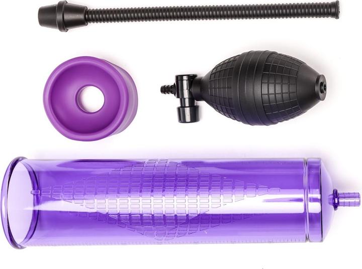 Image du produit Simply Pleasure Vakuumpumpe zur Penisvergrösserung mit Birne gross lila