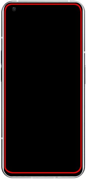 Actual product image Mobilize Tempered Glass Clear Screen Protector Nothing Phone (1) (1 Piece, Nothing Phone (1))