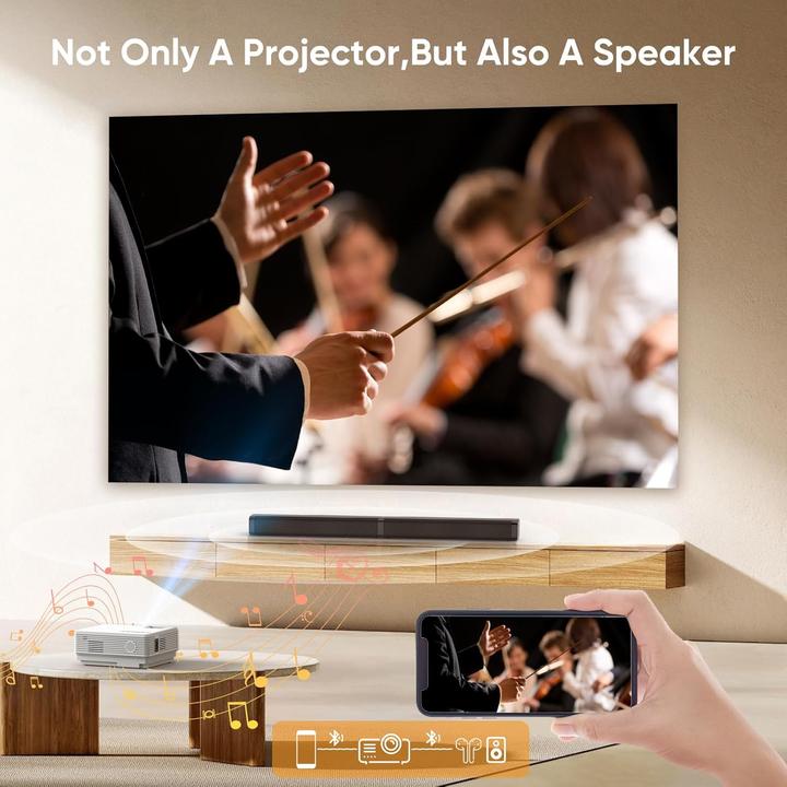 Actual product image Yooyaa Mini Video Projektor