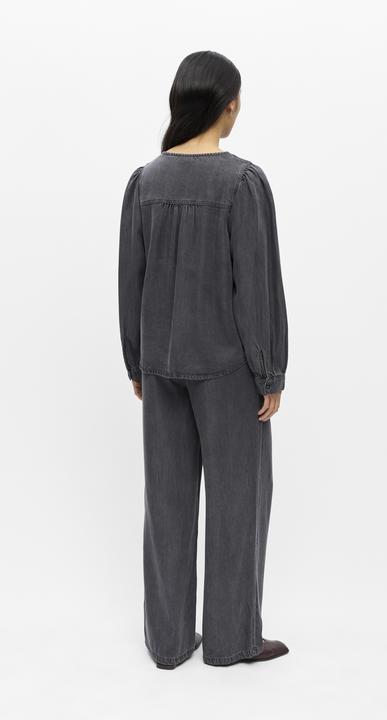 Image du produit Object Geknöpftes V-Ausschnitt Bluse (XL)