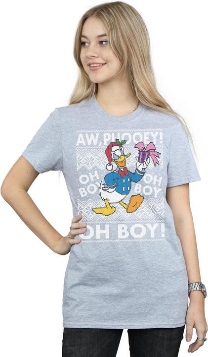 Produktbild Disney Donald Duck Christmas Fair Isle TShirt (L)