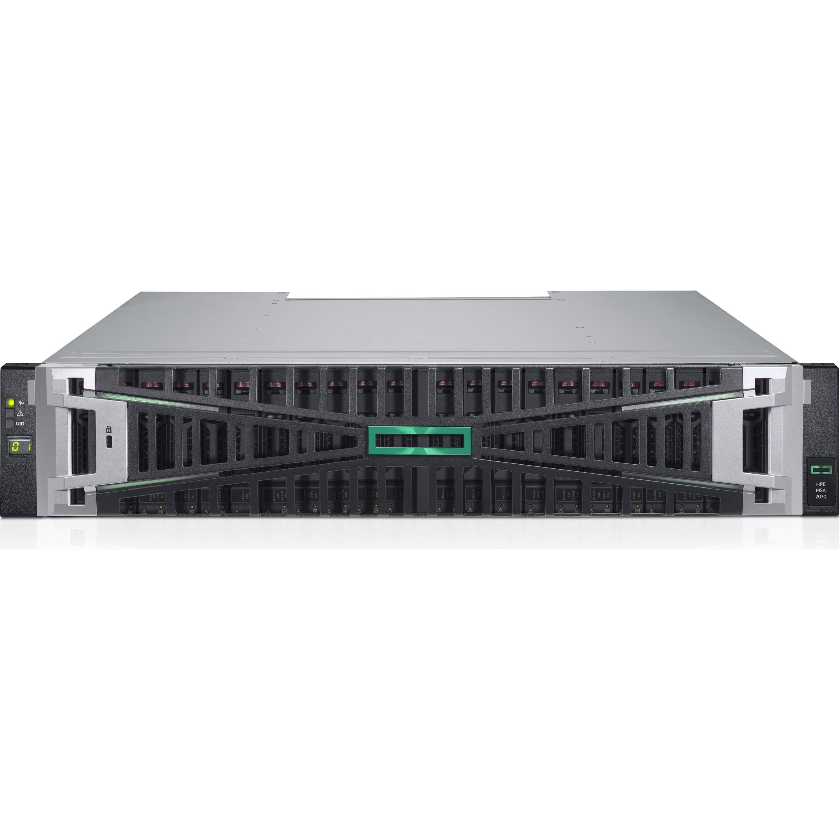 HPE HPE Modular Smart Array 2070 16Gb Fibre (Fibra Canale), Sistema di archiviazione