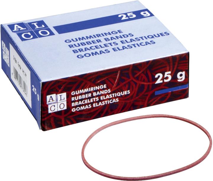 Alco Gummiring Naturkautschuk 65mm rot 25g (1 Stk.)