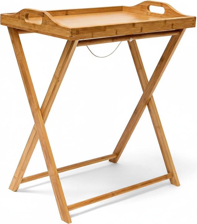 Produktbild Relaxdays Tabletttisch Bambus