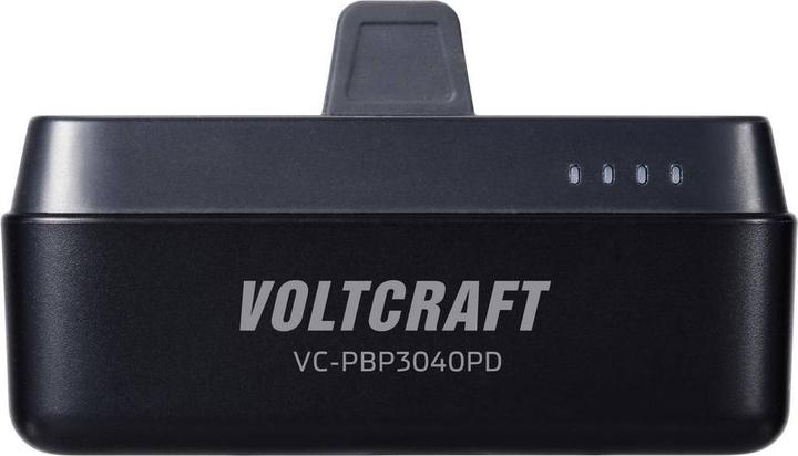 Image du produit Voltcraft VC-PBP3040PD Banque d'alimentation 4500 mAh Power Delivery Li-Ion Noir (mat) (4500 mAh, 36 W, 16.65 Wh)