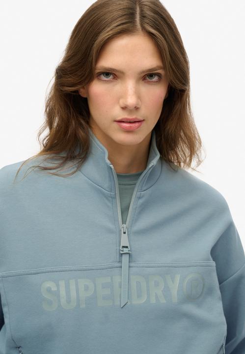 Image du produit Superdry Sweat décontracté à col zippé et logo Active Tech (8)