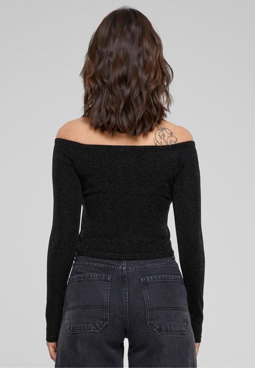 Immagine prodotto Urban Classics Ladies Off Shoulder Glitter Longsleeve (3XL)